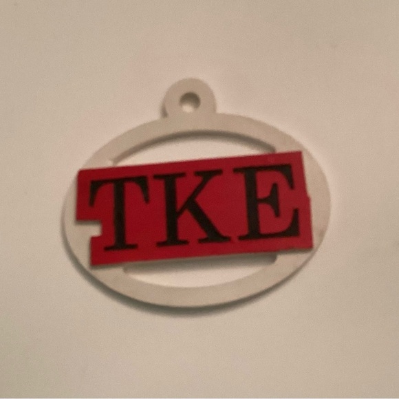 TKE Tau Kappa Epsilon Limited Edition Ornament – Greek Life Decor - Picture 1 of 2